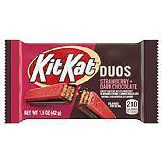 KITKAT DUOS STRAWBERRY AND DARK CHOCOLATE