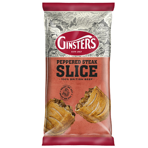 Ginsters Peppered Steak Slice (E170g × 6)