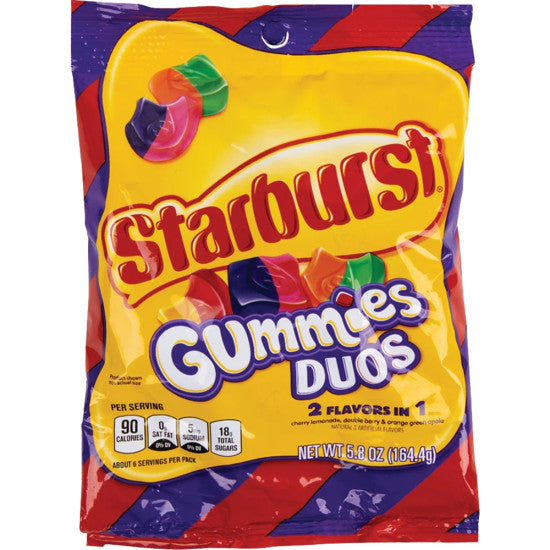 STARBURST DUOS GUMMIES BAG