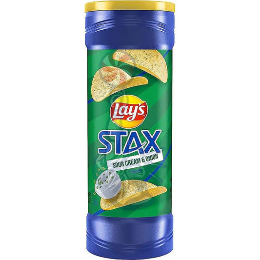 LAY'S STAX SOUR CREAM & ONION