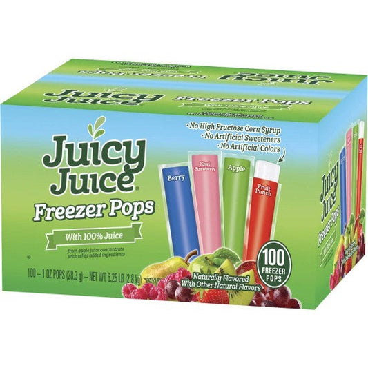 JUICY JUICE ASSORTED FREEZER POPS