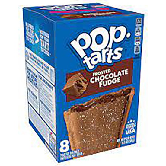 KELLOGS POP TARTS FROSTED CHOCOLATE FUDGE