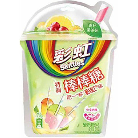 SKITTLES LOLLIPOP FRUIT TEA FLAVOURS