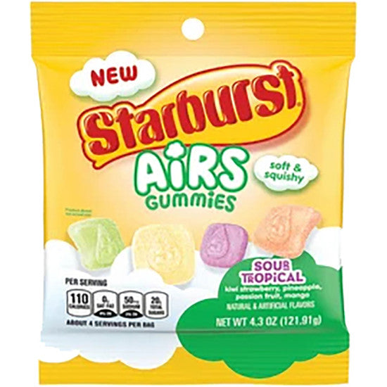 STARBURST AIRS SOUR TROPIC BAG