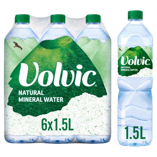 Volvic Natural Mineral Water (1.5Ltr × 1)