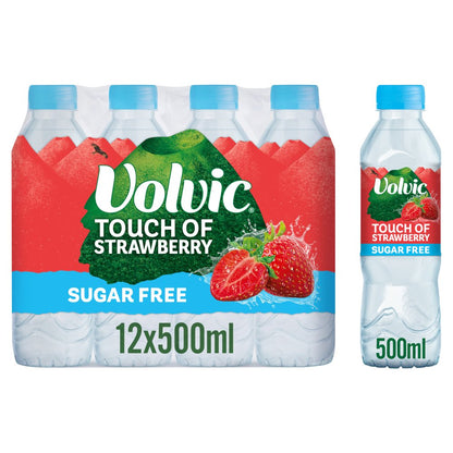 Volvic Touch of Strawberry (50Cl × 12 × 1)