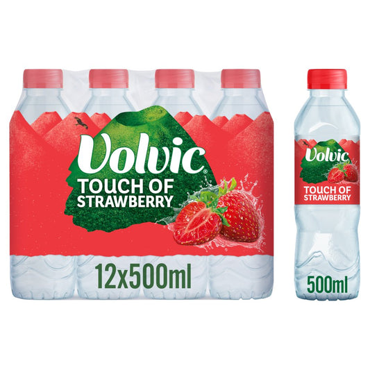 Volvic Touch of Strawberry (50Cl × 12 × 1)