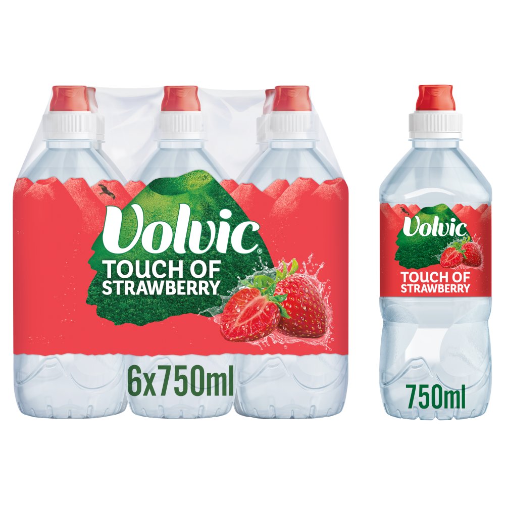 Volvic Touch of Fruit Strawberry (75Cl × 6 × 1)