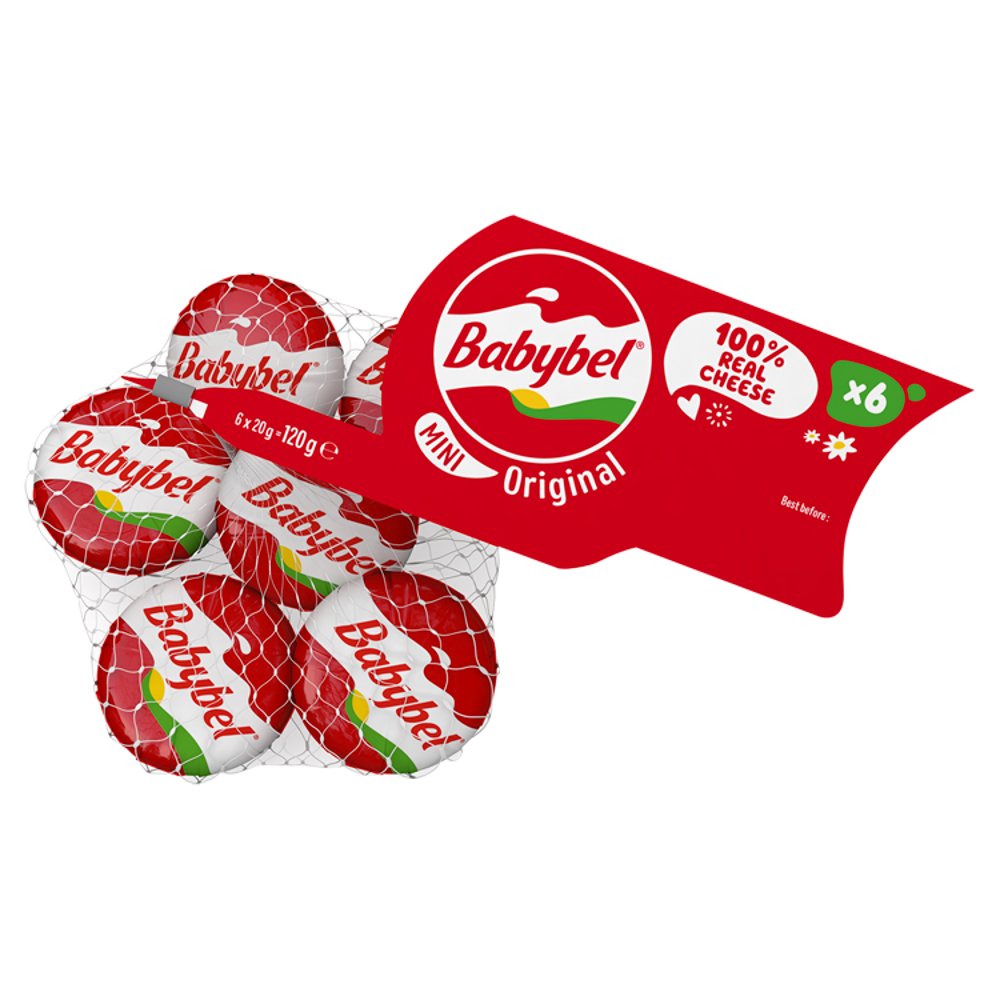 Babybel Mini Original Cheese (120g × 12)