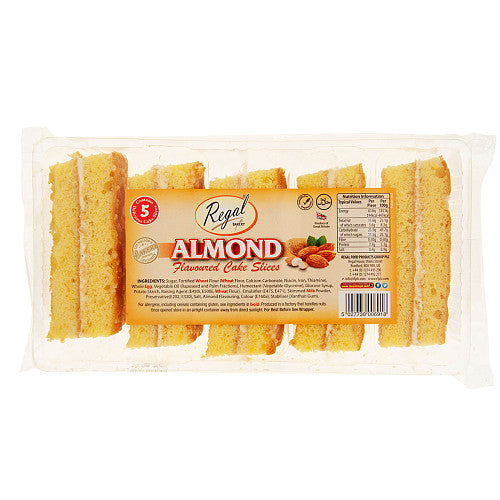 Regal Bakery Classic 5 Almond Cake Slices (5pk × 11)