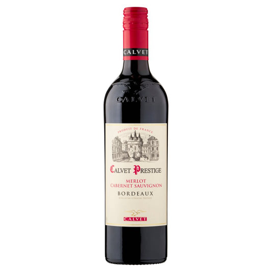 Calvet Prestige Merlot Cabernet Sauvignon 75cl (75Cl x 6)
