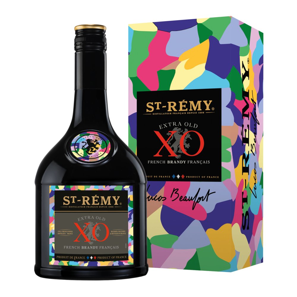 St Rémy XO Lucas Beaufort Limited Edition French Brandy 70cl (70Cl × 6)