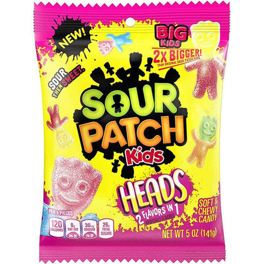 SOURPATCHKIDS PB BIGHEADS