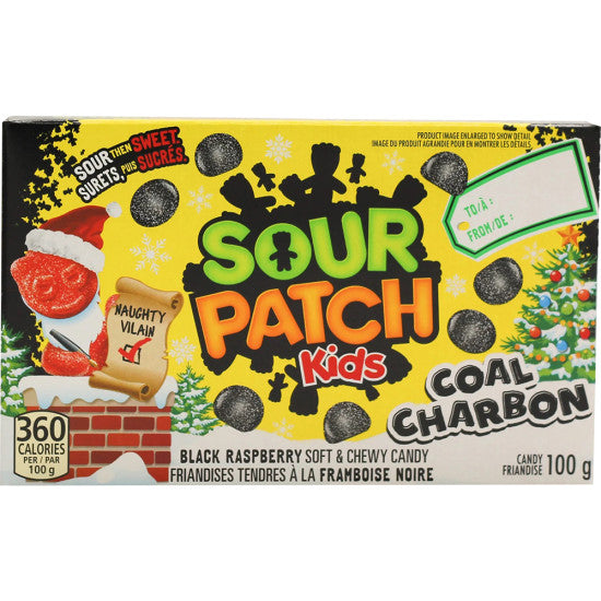 SOUR PATCH KIDS COAL CHARBON