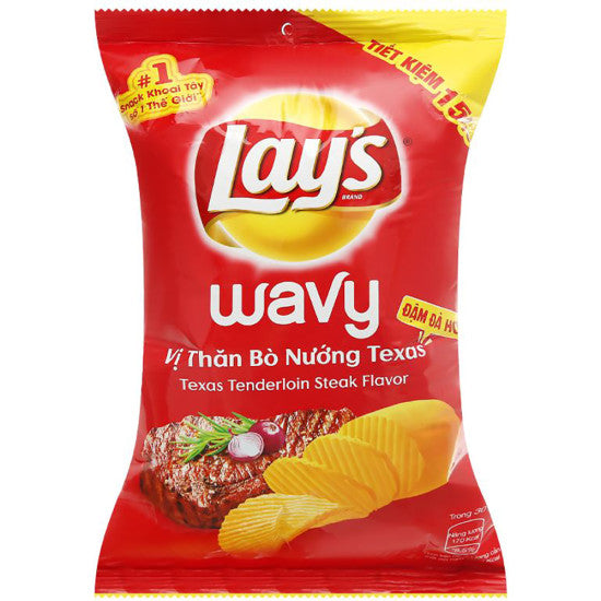 LAY'S POTATO CHIPS TEXAS TENDERLON STEAK