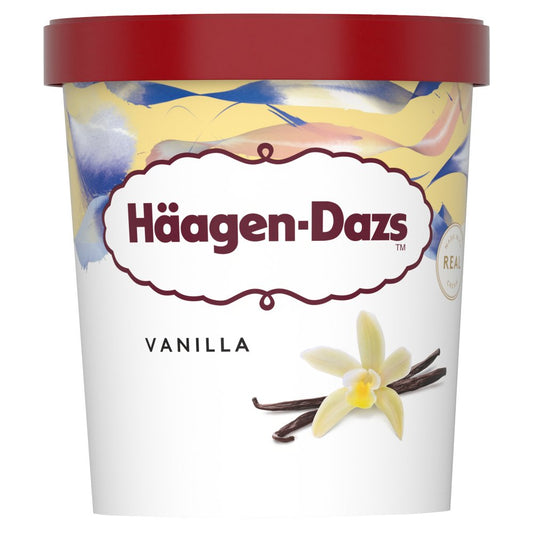 Häagen-Dazs Vanilla Ice Cream (460ml × 8)