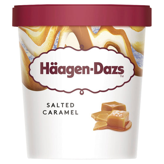 Häagen-Dazs Salted Caramel Ice Cream (460ml × 8)