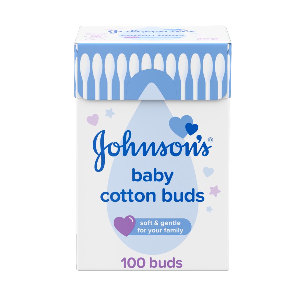 Johnson's Baby Cotton Buds 100 Pieces (100s × 12 × 1)