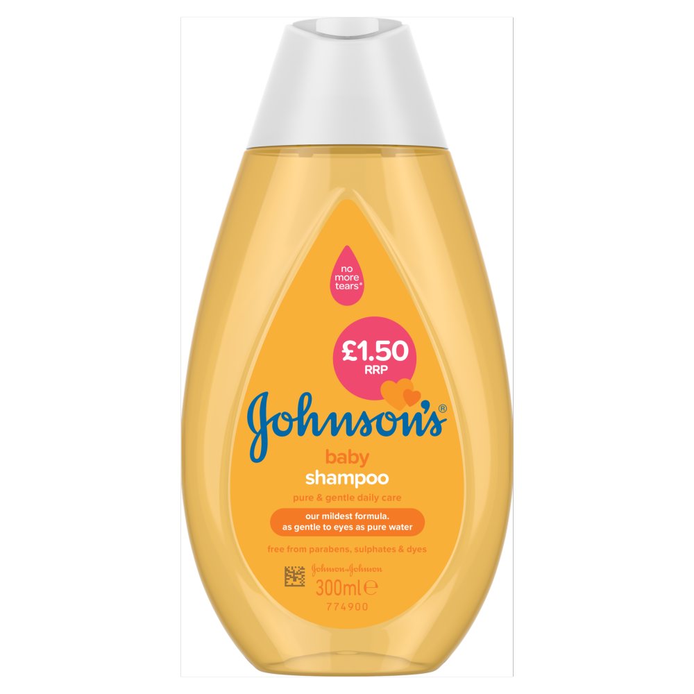 JOHNSON'S Baby Shampoo  PMP (300ml × 6 × 1)