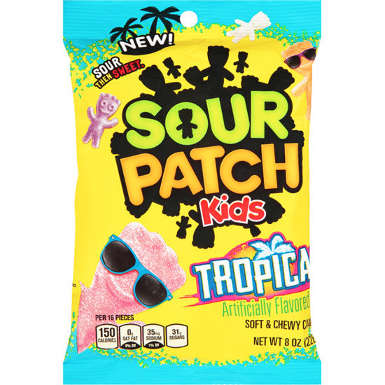 SOUR PATCH TROPICAL PEG BAG