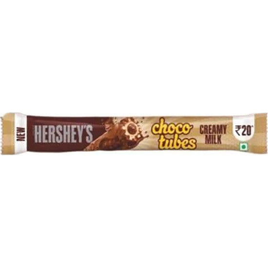 HERSHEYS CHOCO TUBES CREAMY MILK