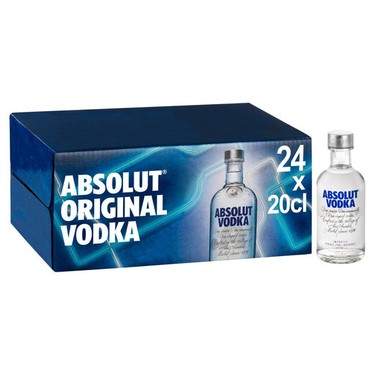 Absolut Original Vodka  (20Cl × 24)