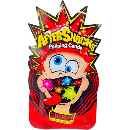 AFTERSHOCK POPING CANDIES CHERRY