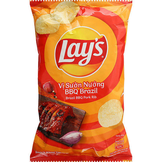 LAY'S BRAZIL BBQ PORK RIB