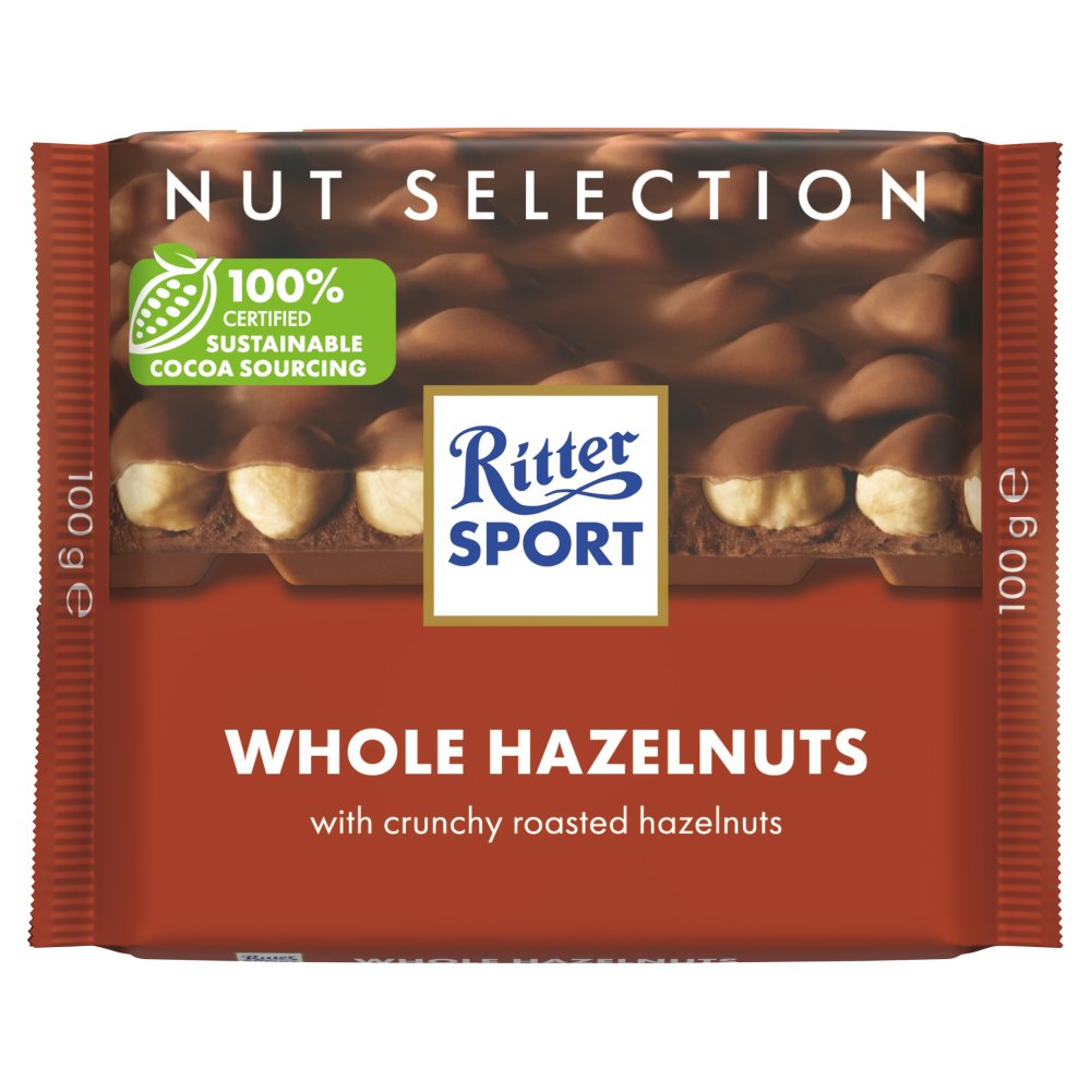 Ritter Sport Nut Selection Whole Hazelnuts (100g × 5 × 1)