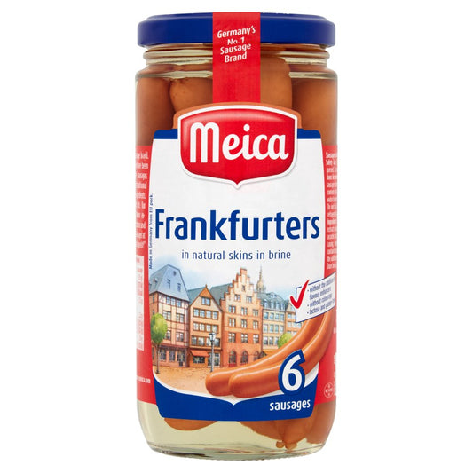 Meica 6 Frankfurters Sausages (375g × 3 × 4)