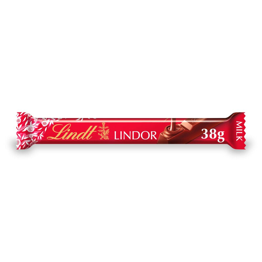 Lindt Lindor Milk Chocolate Treat Bar (38g × 24 × 1)