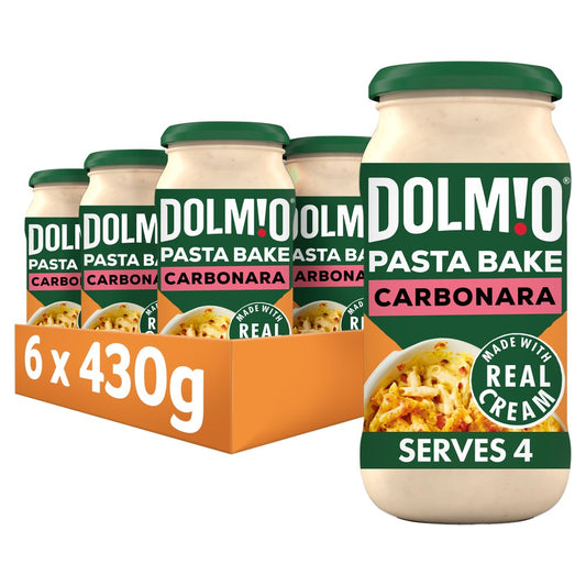 Dolmio Pasta Bake Sauce Carbonara (430g × 6 × 1)