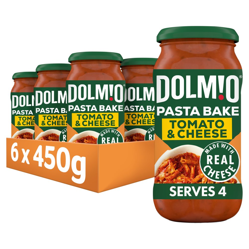 Dolmio Pasta Bake Sauce Tomato and Cheese (450g × 6 × 1)