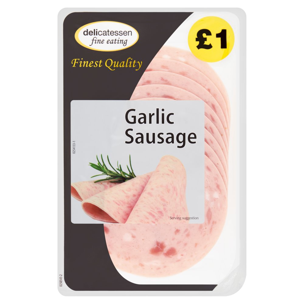 Delicatessen Fine Eating Garlic Sausage (80g × 8)