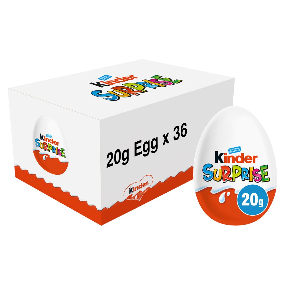 Kinder Surprise Milk Chocolate Egg With Toy (T36 × 36 × 1)