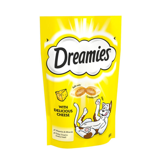 Dreamies Cat Treat Biscuits with Cheese (60g × 8 × 1)