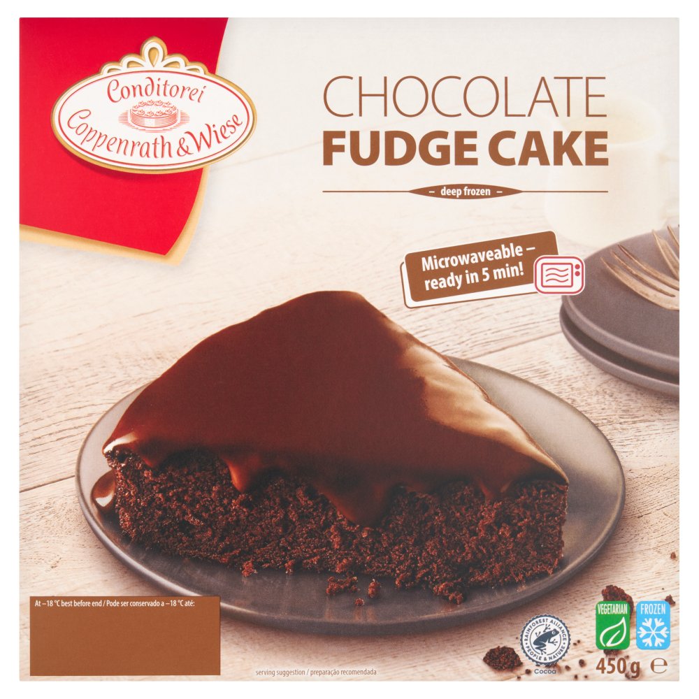 Conditorei Coppenrath & Wiese Chocolate Fudge Cake (450g × 6)