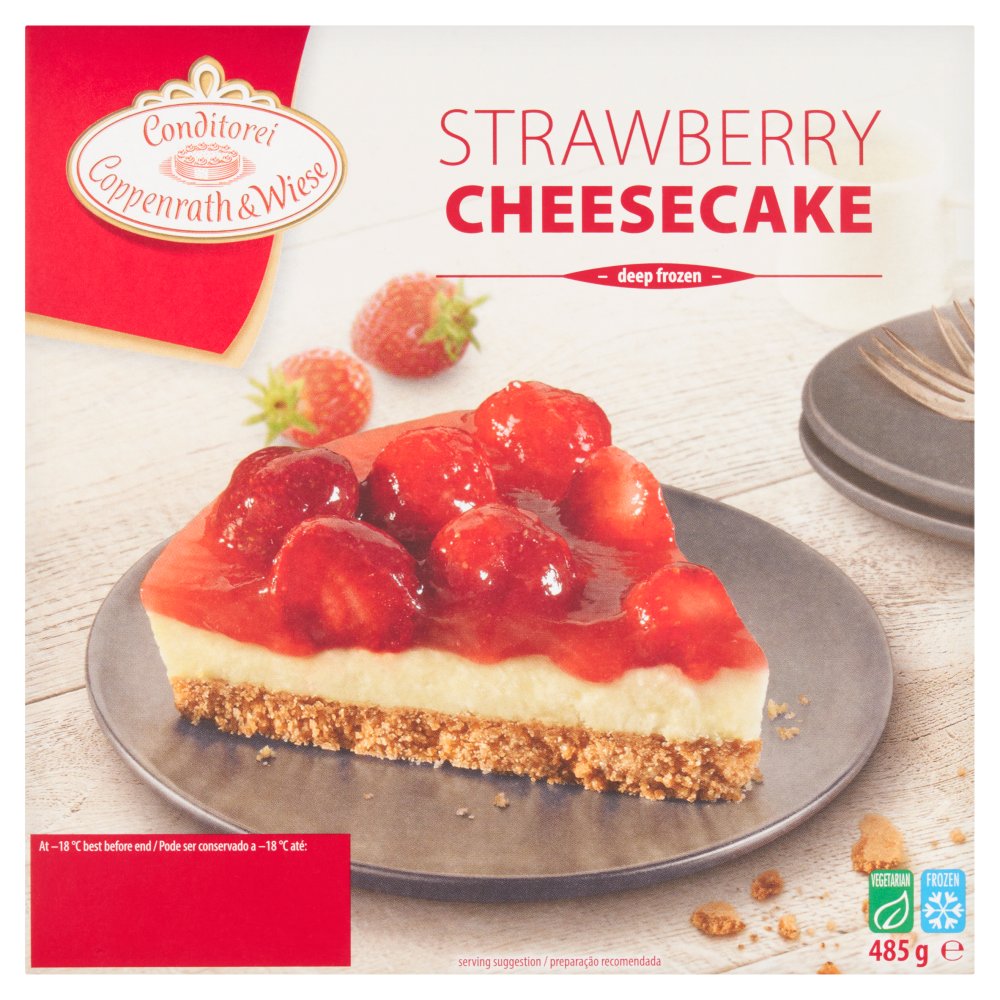 Conditorei Coppenrath & Wiese Strawberry Cheesecake (485g × 6)