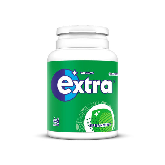 Extra Spearmint Sugarfree Chewing Gum Bottle (46pce × 6 × 24)