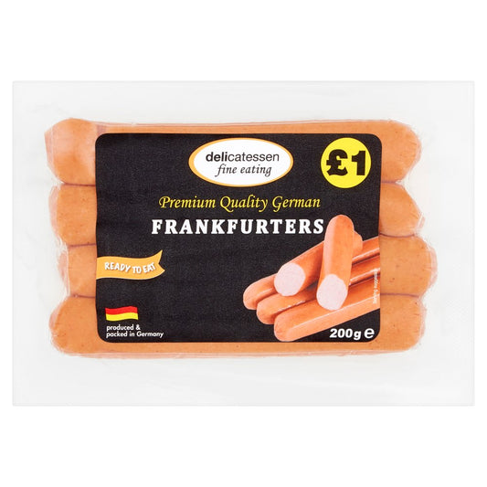 Delicatessen Fine Eating Frankfurters (200g × 6)