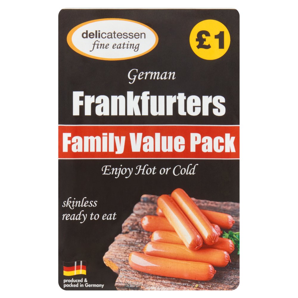 Delicatessen Fine Eating German Frankfurters (240g × 9)