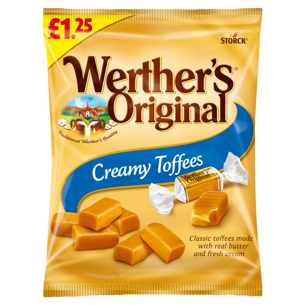 Werther's Original Creamy Toffees (110g × 12 × 1)