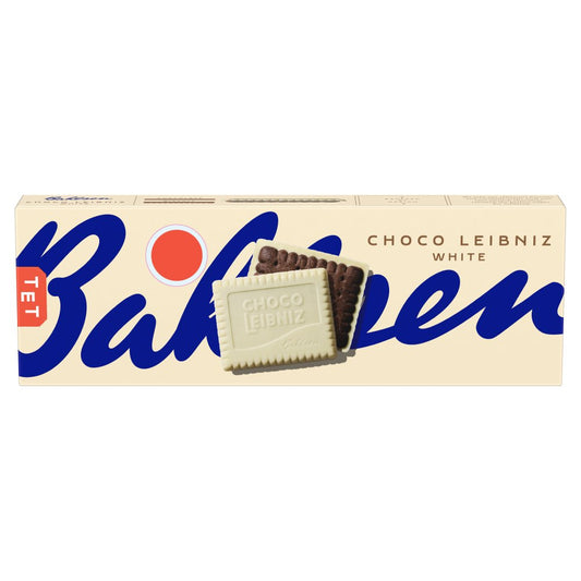 Bahlsen Choco Leibniz White Chocolate (111g × 12 × 1)