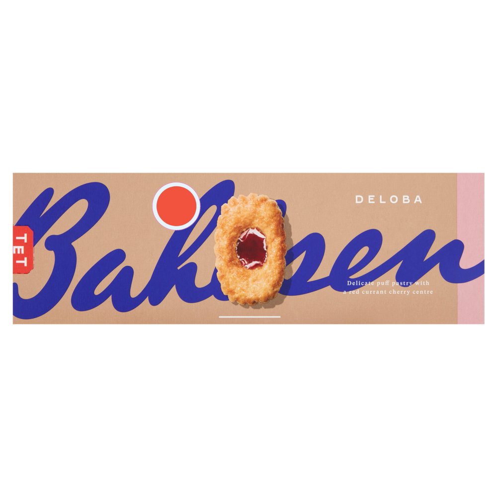 Bahlsen Deloba Redcurrant Pastry Puffs (100g × 12 × 1)