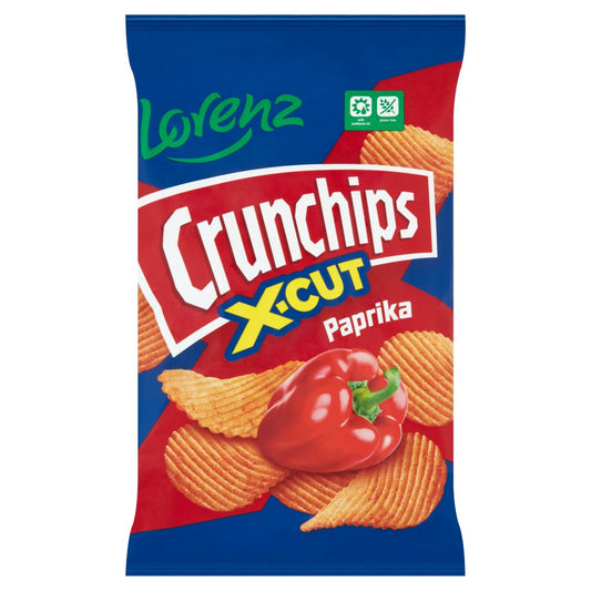 Lorenz Crunchips X-Cut Paprika (75g × 12 × 1)