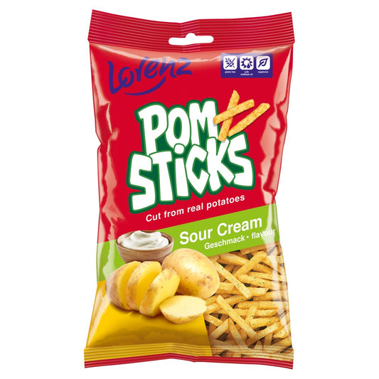 Lorenz Snack-World Pomsticks Sour Cream Flavour (85g × 14 × 1)