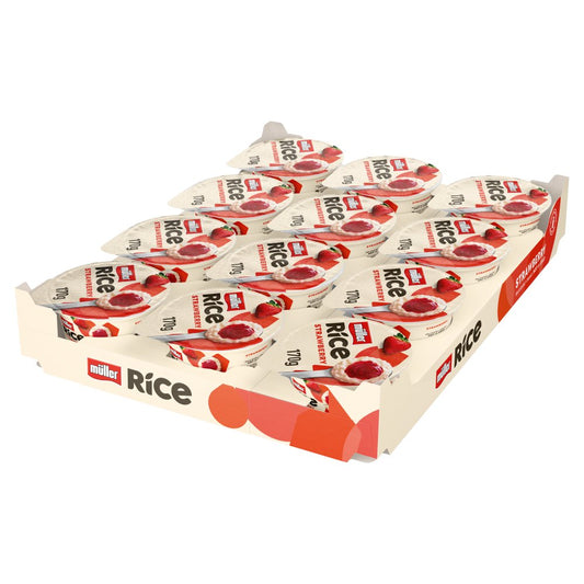 Müller Rice Strawberry (170g × 12)