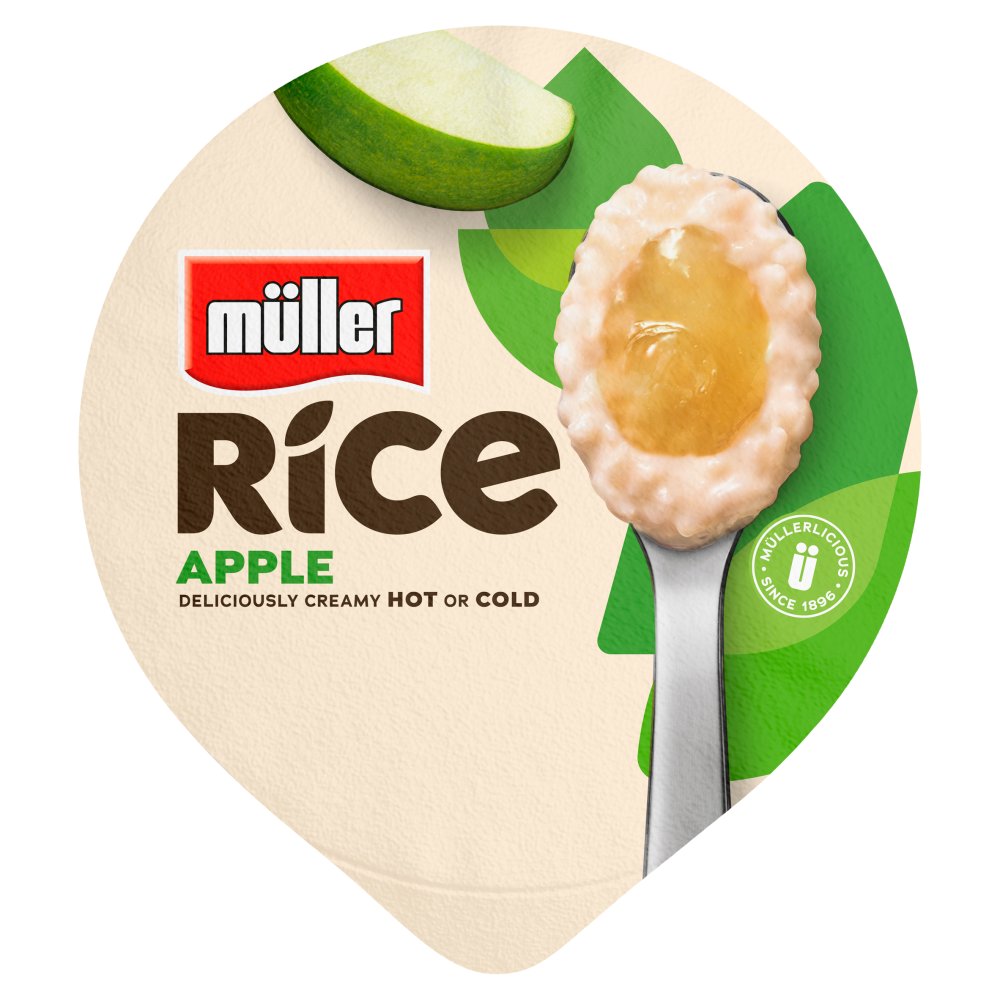 Müller Rice Apple Low Fat Pudding Dessert (170g × 12)