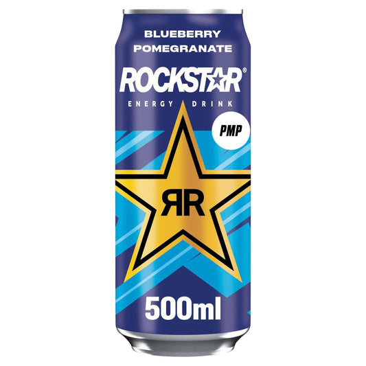 Rockstar Energy Drink Xdurance Blueberry Pomegranate Acai PMP (500ml × 12 × 1)