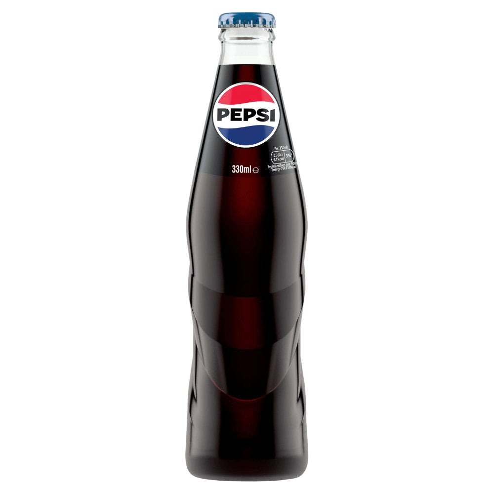 Pepsi Cola Glass Bottles (330ml × 12 × 1)